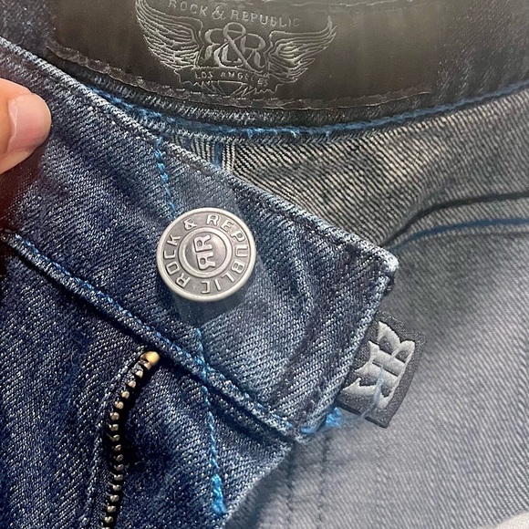 Rock & Republic d Kassandra style dark wash jeans - Picture 2 of 8